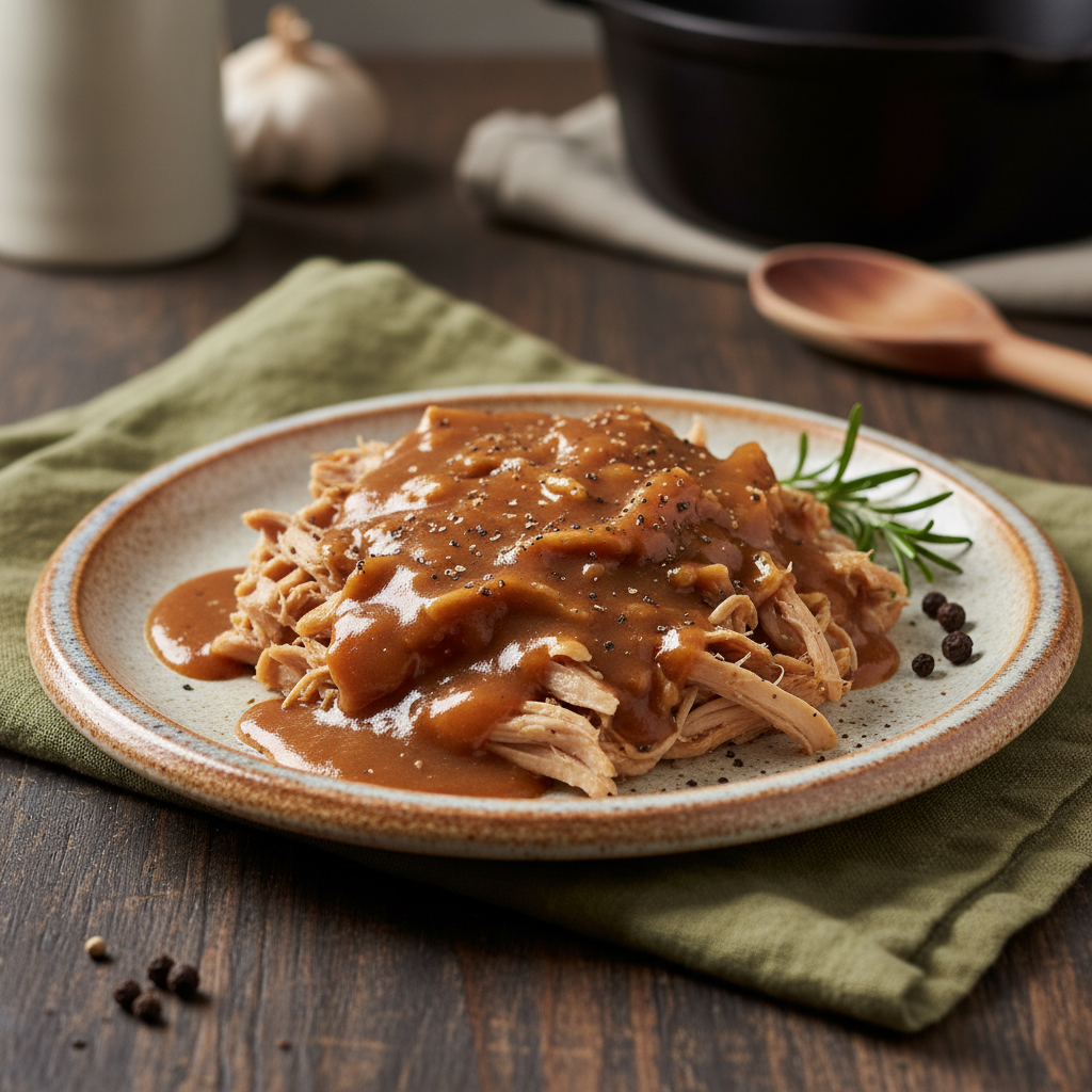 Serving suggestions for chicken and gravy