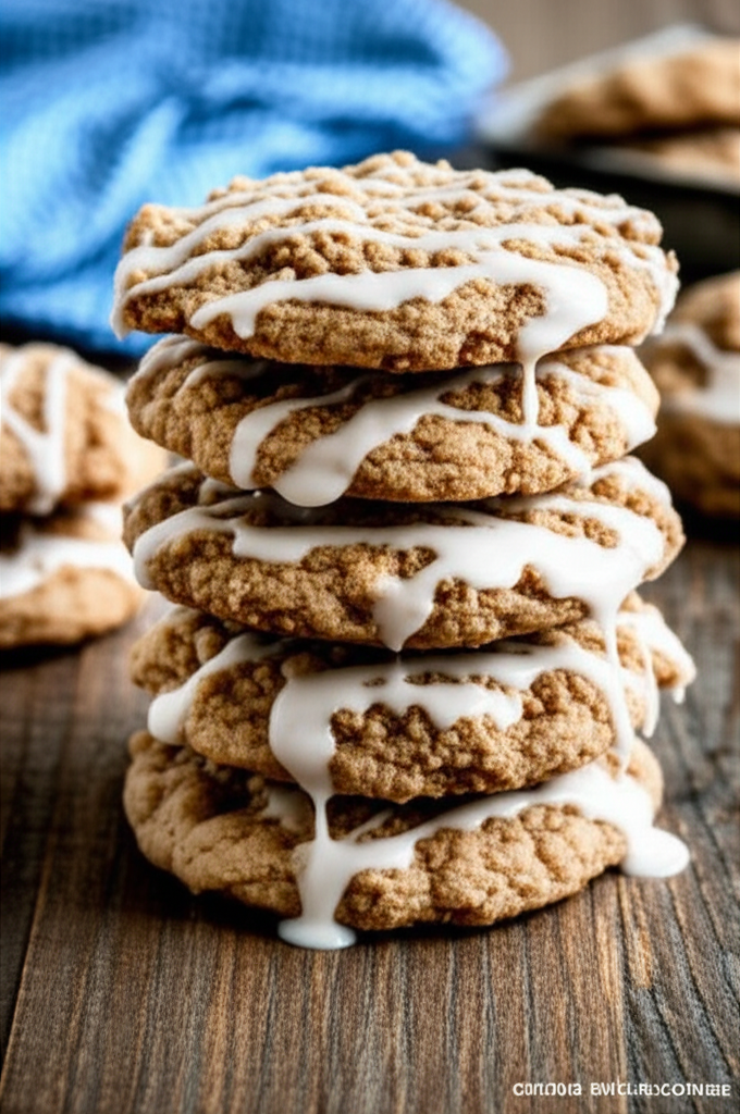 Coffee Cake Cookies on a plate