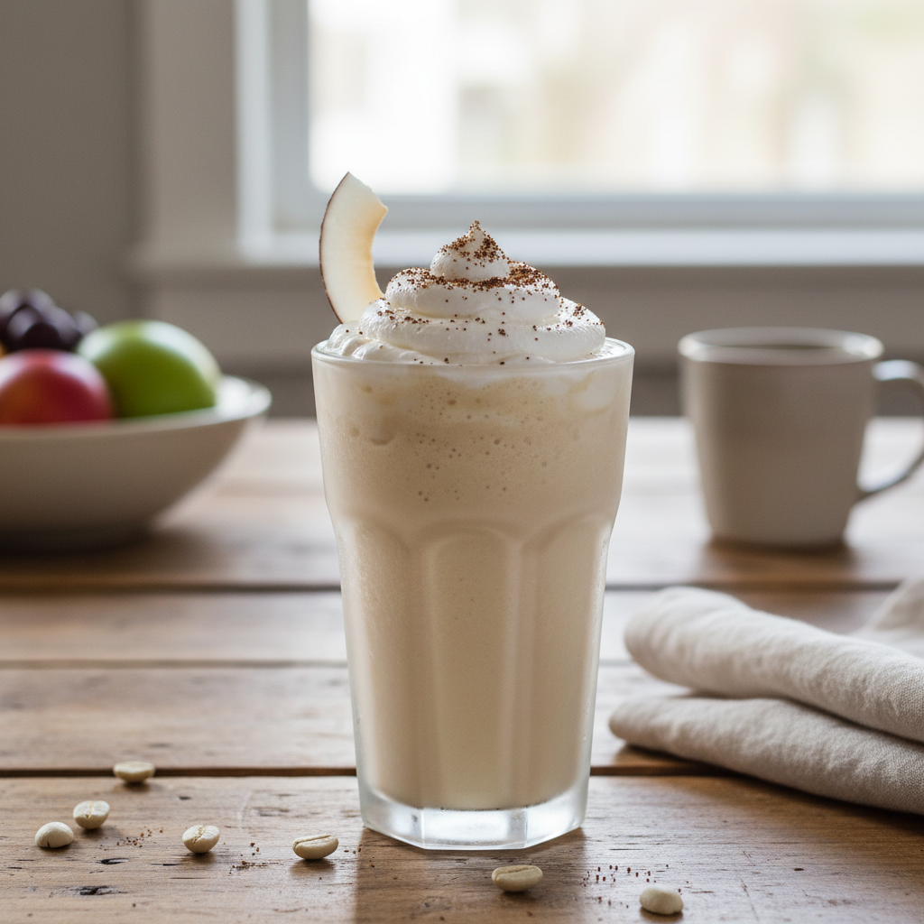 Serving suggestions for Coffee Coconut Cream Freeze