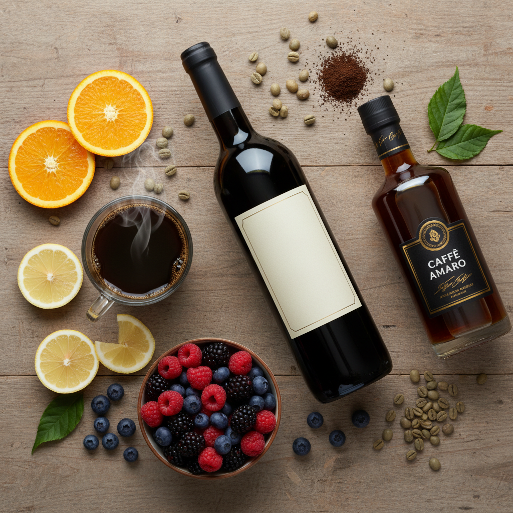 Ingredients for Coffee Sangria