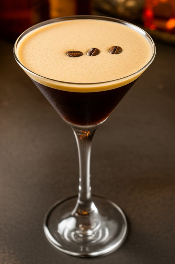 Cold Brew Martini glass