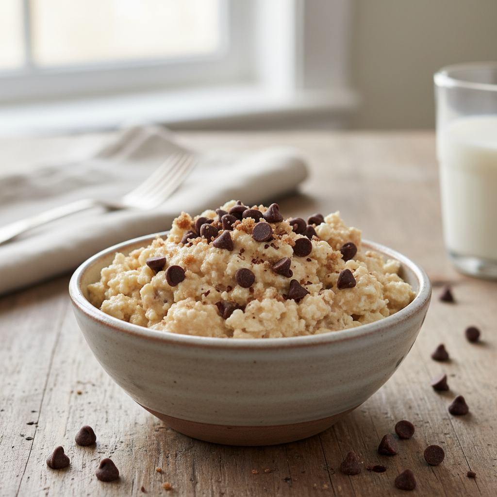 Final Cottage Cheese Cookie Dough ready to eat