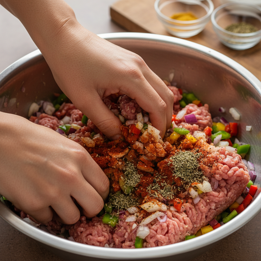 Browning ground turkey and sautéing vegetables in Instant Pot