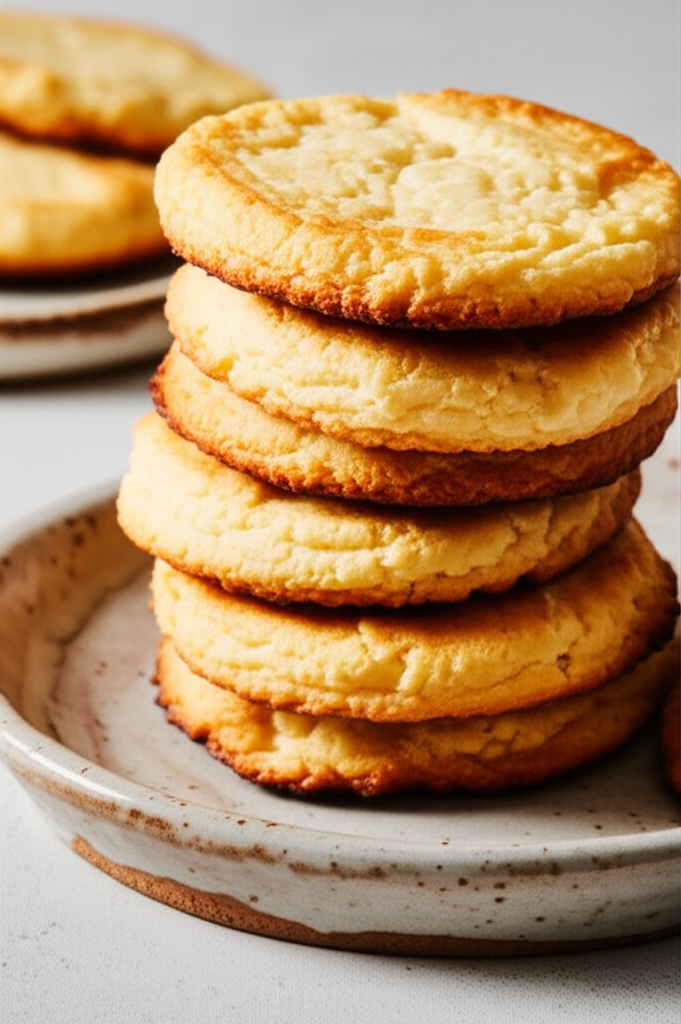 Delicious Cottage Cheese Protein Cookies on a plate