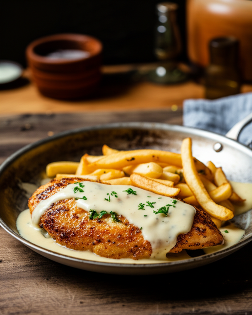 Cozy creamy garlic parmesan sauce